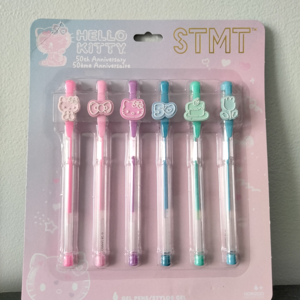 Hello Kitty 50th Anniversary Gel Pens